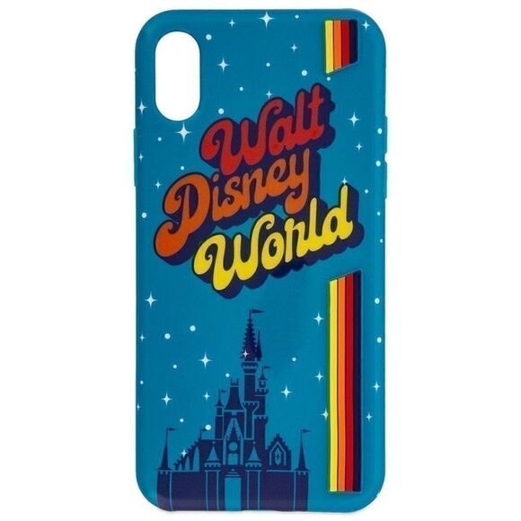 Case Cover Disney Retro Vintage Cinderella Castle iPhone X/XS NWT - Picture 1 of 6